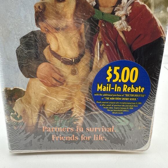 Far From Home: The Adventures of Yellow Dog (VHS, 1995) NEW SEALED Clam Shell - Picture 2 of 12